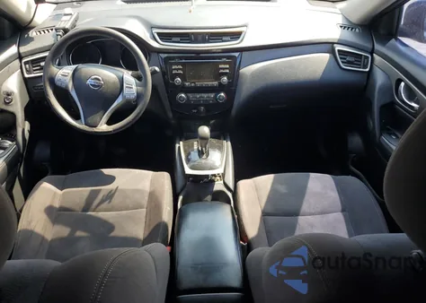 2016 Nissan Rogue S из США, поврежденный, VIN KNMAT2MVXGP668466